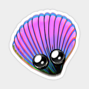 Cute Colourful Sea Shell Magnet