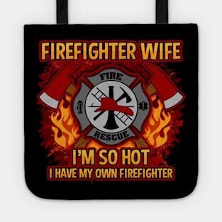 Firefighter Wife Tote