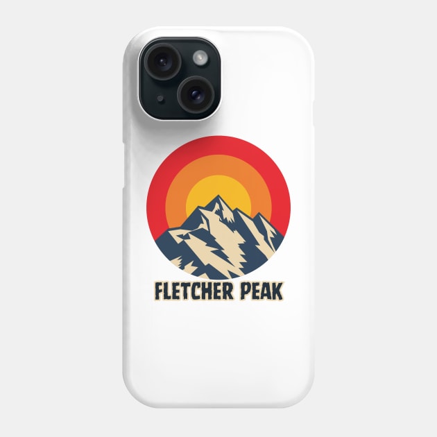 Fletcher Peak Phone Case by Canada Cities