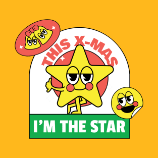 This X-mas I'M The Star Design T-Shirt