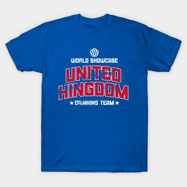 Discover World Showcase Drinking Team - United Kingdom - Drinking Around The World - T-Shirt