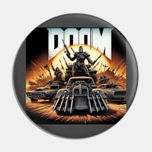 Mad Max Driving the Doom Cars Pin