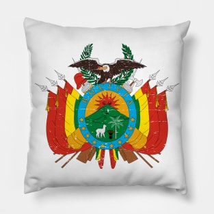 Bolivia - Coat of arms - Escudo Pillow