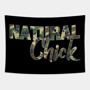 Natural Chick Camo Natural Hair Tapestry