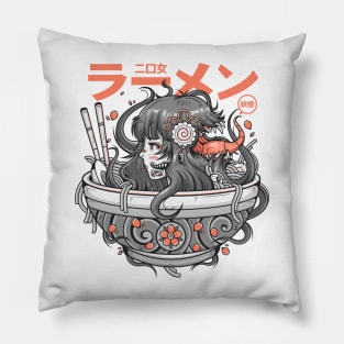 Ramen Yokai Girl Pillow