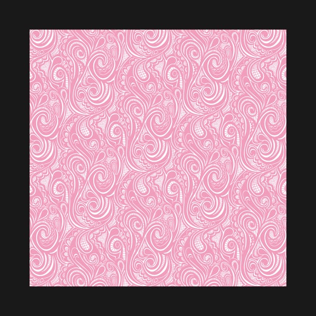 Swirly Pink by CajaDesign