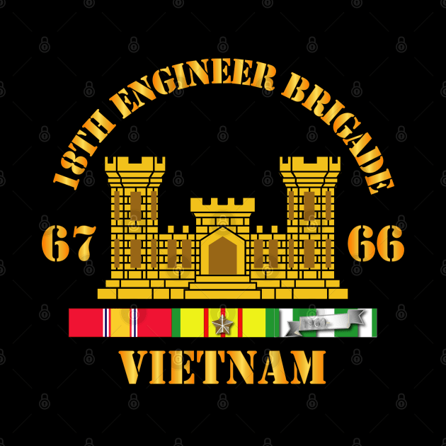 Army - 18th Engineer Bde Branch 66-67 w VN SVC by twix123844