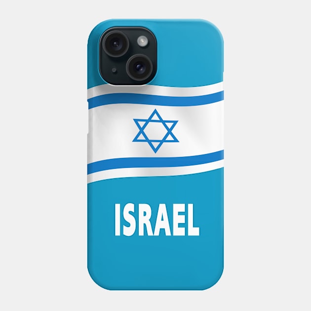 Israel Flag Phone Case by fistfulofwisdom