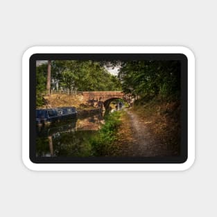 Towpath to Pewsey Bridge England Magnet