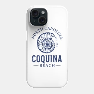 Coquina Beach, NC Summertime Vacationing Seashell Phone Case