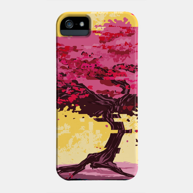 Japanese Sakura Cherry Blossom Vaporwave Aesthetic Cherry Blossom Phone Case Teepublic