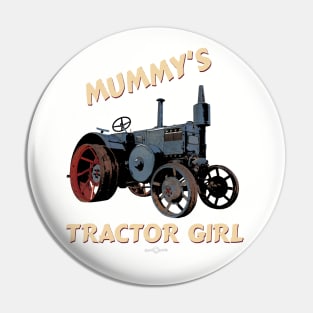 Mummy's tractor girl Pin