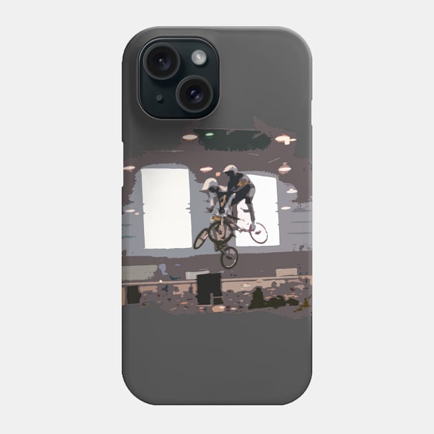 bmx Phone Case by rickylabellevie