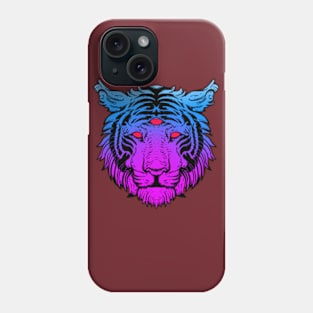 Neon tiger Phone Case