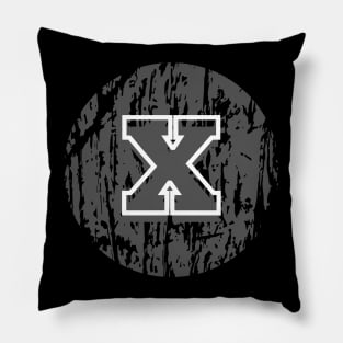 Letter X Pillow