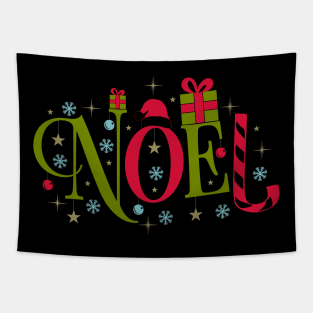 Merry Christmas Noel Tapestry