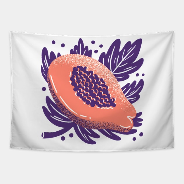 Papaya Tapestry by JordanKay