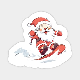 Santa's Christmas Party Magnet