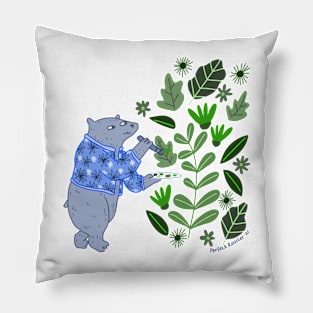 Ursine Painter Pillow