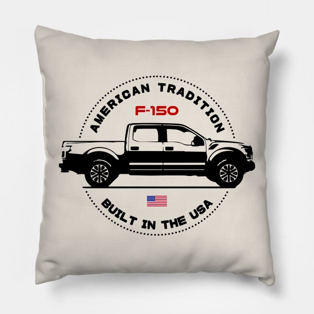 F150 Truck Pillow by Widmore