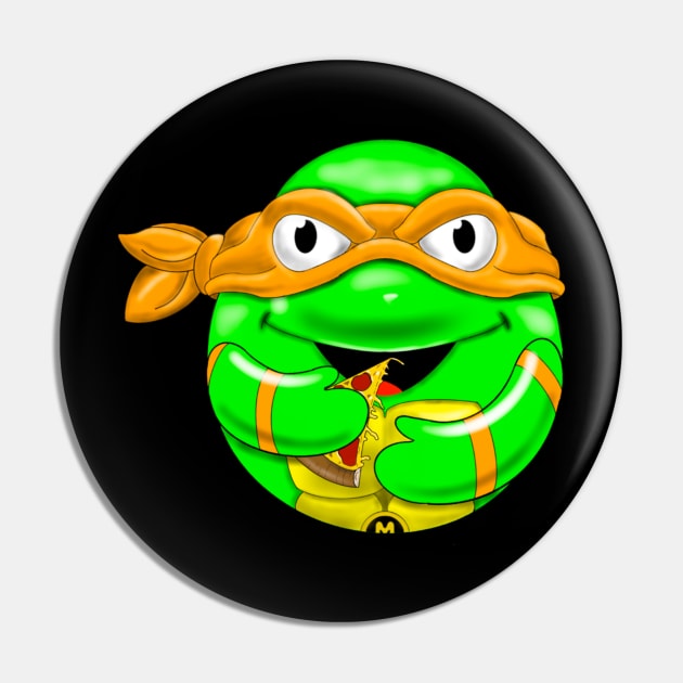 Michelangelo emoji Pin by Pixelationsnmore 