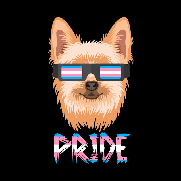 Yorkie Transgender Flag Lgbt by MarrinerAlex