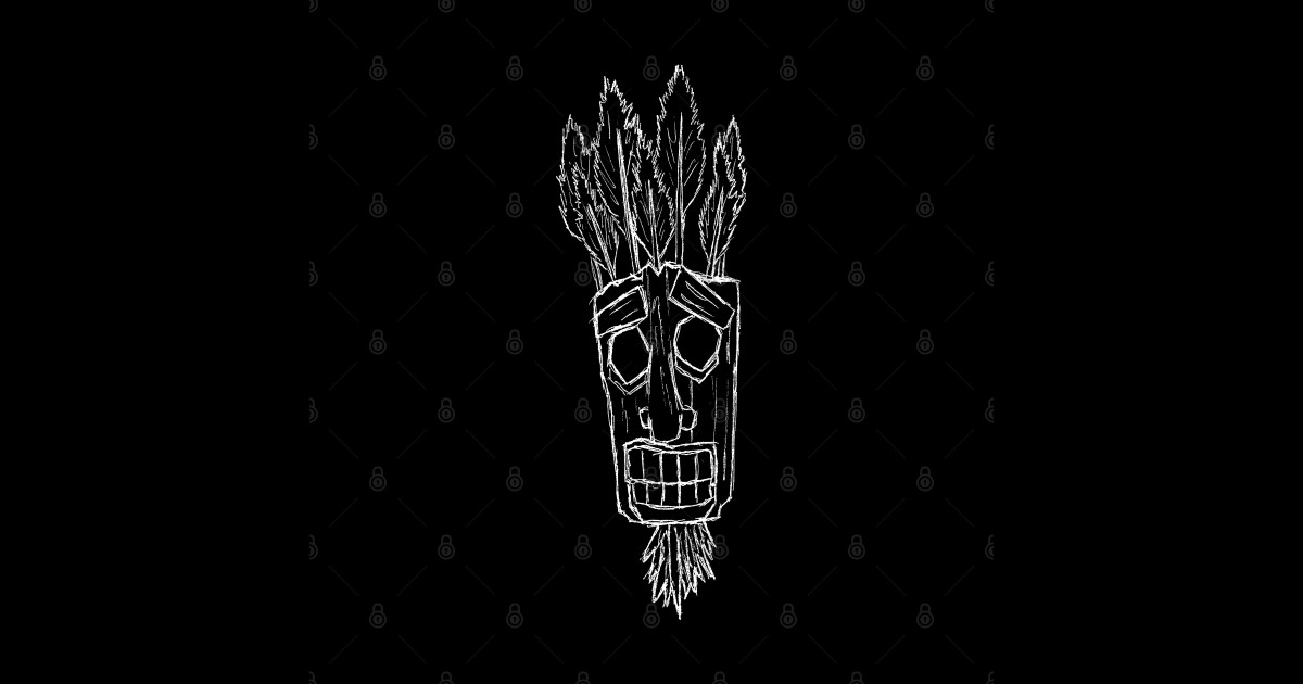 ooga-booga-white-outline-crash-bandicoot-sticker-teepublic