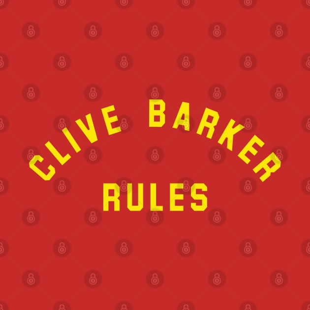 Clive Barker Rules by GorillaBugs