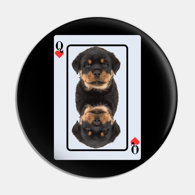 Rottweiler Puppy Pin by HighwayForSouls