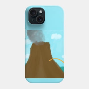 Peeing Volcano Phone Case