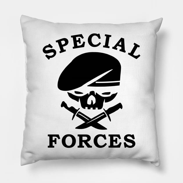 Mod.6 Special Forces Airborne Army Commando Pillow by parashop