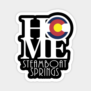 HOME Steamboat Springs (back print) Magnet