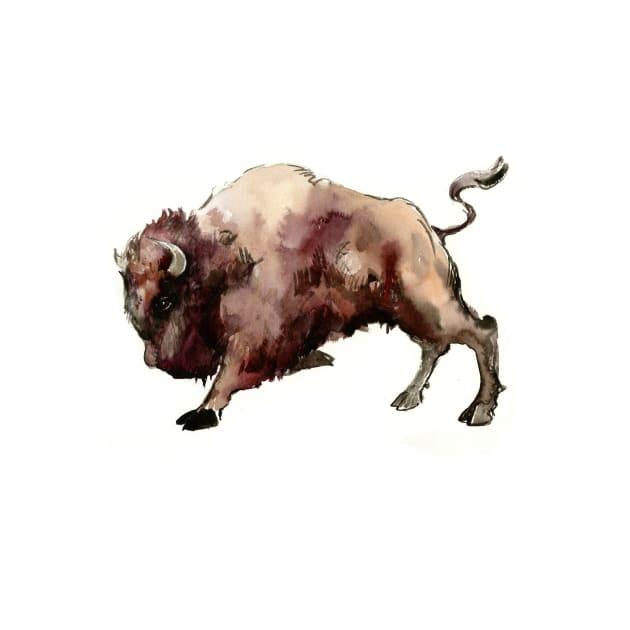 Bison by surenart