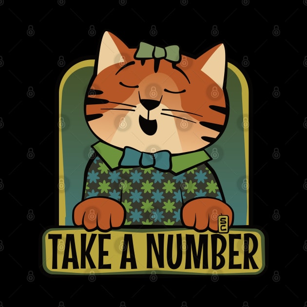 Take a Number Cat by Sue Cervenka