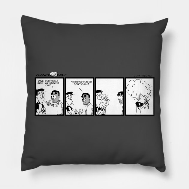 Planet Dave Pillow by Fitzufilms