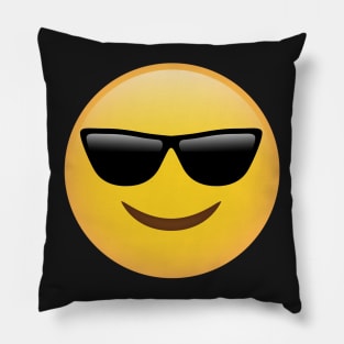 Sunglasses Emoji Pillow