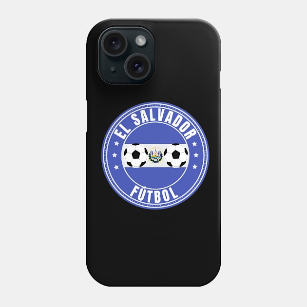 El Salvador Football Phone Case by footballomatic