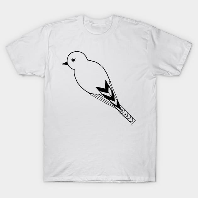 bird wearing a shirt