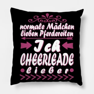 Cheerleader Pompoms Sport Mädchen Squads Idee Pillow