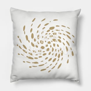 Happy New Year Swirl Pillow