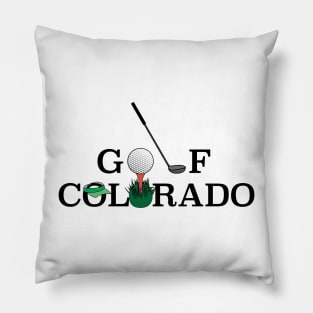 Golf Colorado Pillow