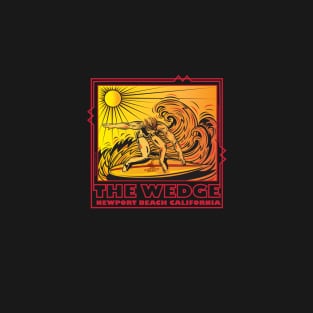 THE WEDGE NEWPORT BEACH CALIFORNIA T-Shirt