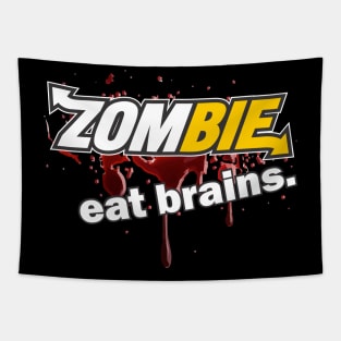 Zombie Eat Brains Tapestry