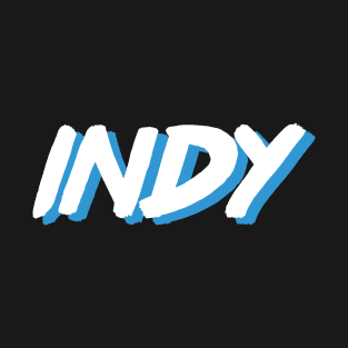 INDY - Indiana City Jersey Basketball T-Shirt