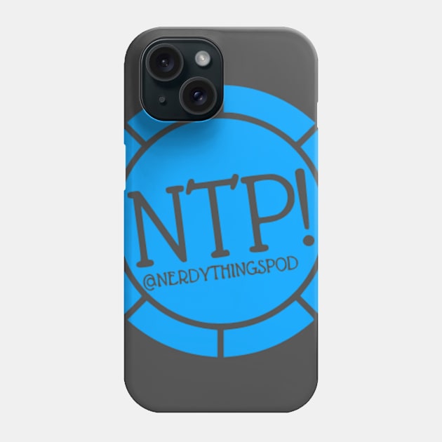 Nerdy Things Podcast Badge Logo Phone Case by Nerdy Things Podcast