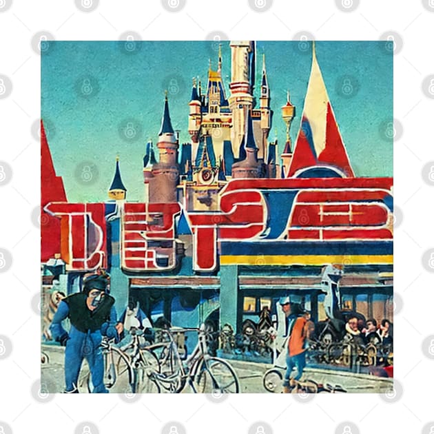 Retro Magic Kingdom (that never was) by Prints Charming