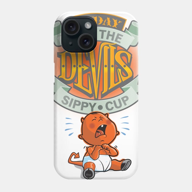 Devil's Sippy Cup Phone Case by GuyParsons