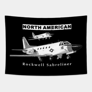 North American Sabreliner Tapestry