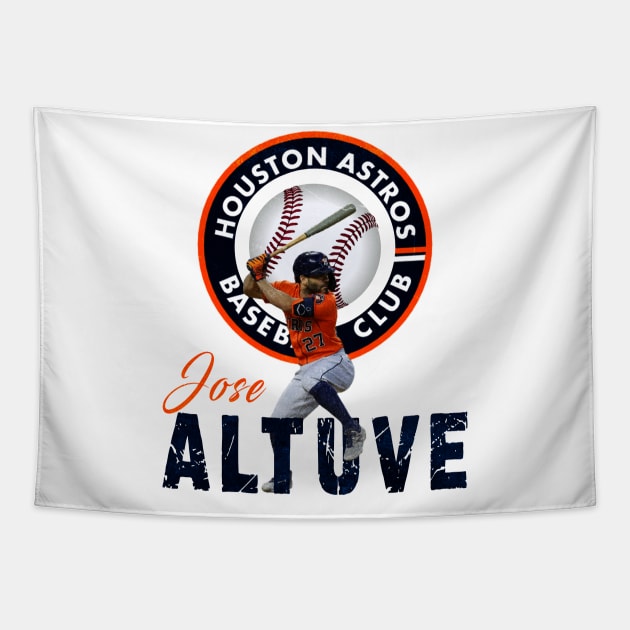 Jose Altuve Tapestry by Ksarter