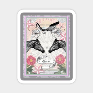 Tarot card, the Chariot Magnet